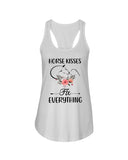 Horse Kisses Fix Everything - Unisex Tank Top - Ladies Flowy Tank