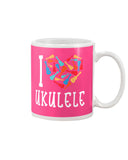 I Love Ukulele Limited Classic T-Shirt - Guys V-Neck - Mug