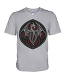 Dragon Crest Limited Classic T- Shirt - Guys V-Neck - Basketweave Tote Bag