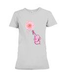 A Pink Elephant Beside Pink Flower  Limited Classic T-Shirt - Ladies Tee - Hoodie