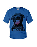 To All My Haters T-Shirt - Ladies Flowy Tank - Youth Tee