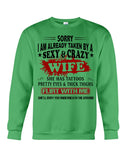 Sexy And Grazy Wife T-Shirt - Sweatshirt - Hoodie