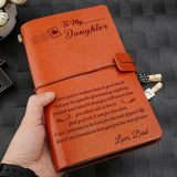 Gda17003 - To My Daughter, I Want You To Believe Deep In Your Heart - Notebook Notebook PetLoveGift 