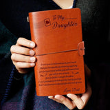 Gda17003 - To My Daughter, I Want You To Believe Deep In Your Heart - Notebook Notebook PetLoveGift 