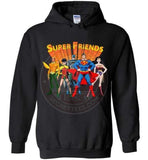 Super Friends American Animated Series shirt hoodie sweater - Hoodie / Black / S - www.secrettees.com