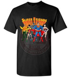 Super Friends American Animated Series shirt hoodie sweater - Unisex T-Shirt / Black / S - www.secrettees.com