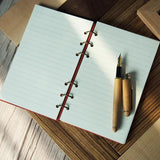 Wooden Notebook - For Copywriter or Writer - CRAZY THOUGHTS ALL THE TIME - Gdb34001 Notebook PetLoveGift 