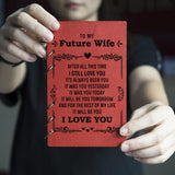 Wooden Notebook - To My Future Wife - After All This Time, I Still Love You - Gdb25002 Wooden Notebook PetLoveGift 