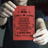 Wooden Notebook - To My Wife - After All This Time, I Still Love You - Gdb15002 Wooden Notebook PetLoveGift 